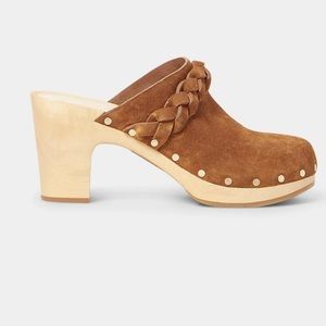 Loeffler Randall Suede Merrill clog. Size 8